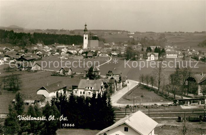 Voecklabruck Oberoesterreich Panorama Kirche