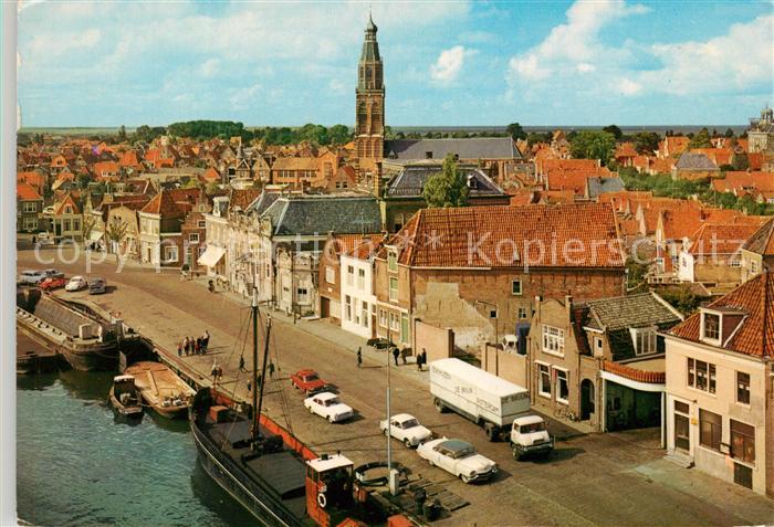 Enkhuizen Kirche Panorama Hafen