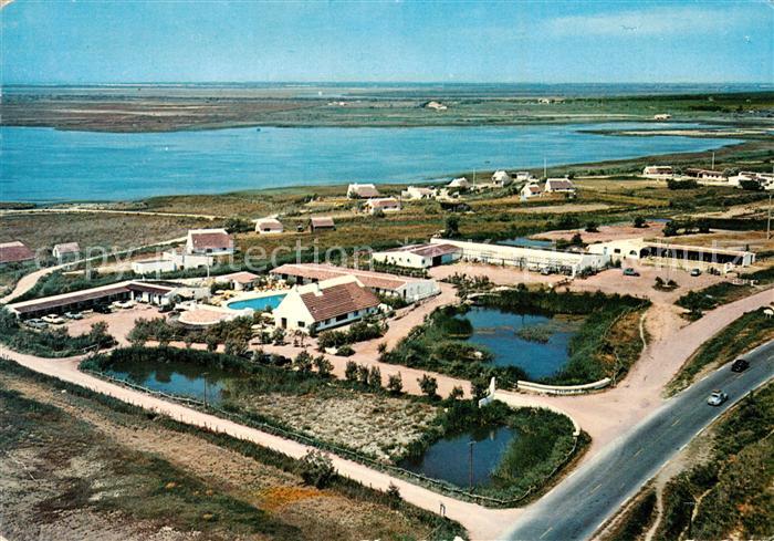 Les Saintes-Maries-de-la-Mer Fliegeraufnahme