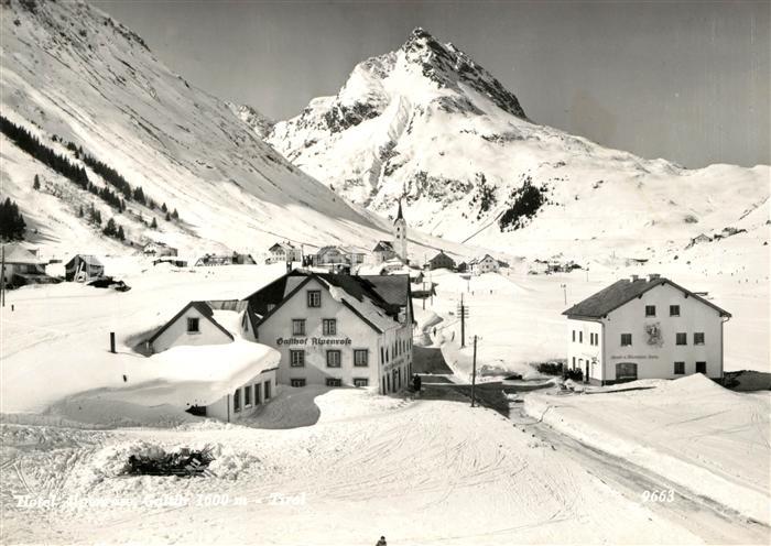 Galtuer Tirol Hotel Alpenrose Winter