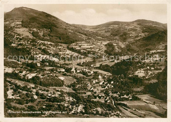 Sasbachwalden Fliegeraufnahme