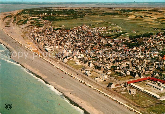 Cayeux-sur-Mer Fliegeraufnahme Küste