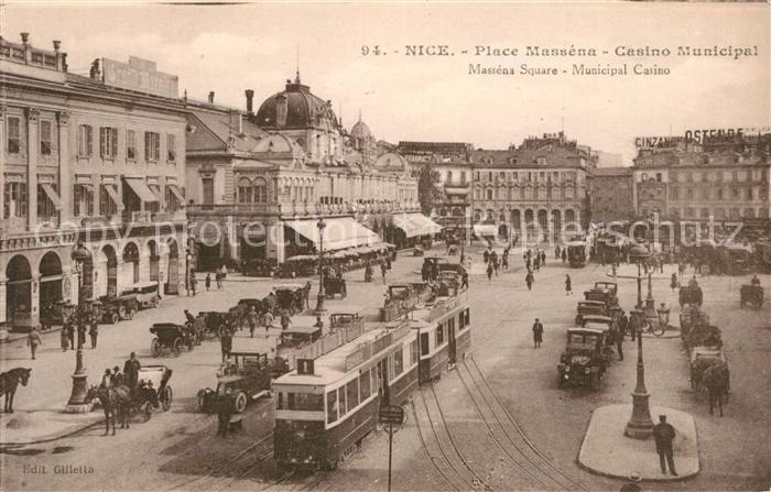 Nice Alpes Maritimes Place Massena Casino