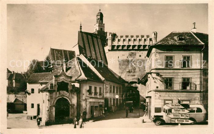 Prachatice Prachatitz Burg Kirche