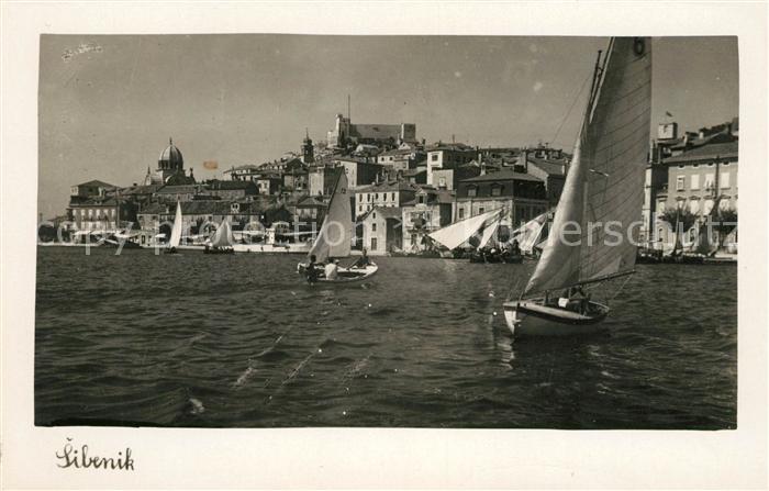 Sibenik Segelboote Panorama