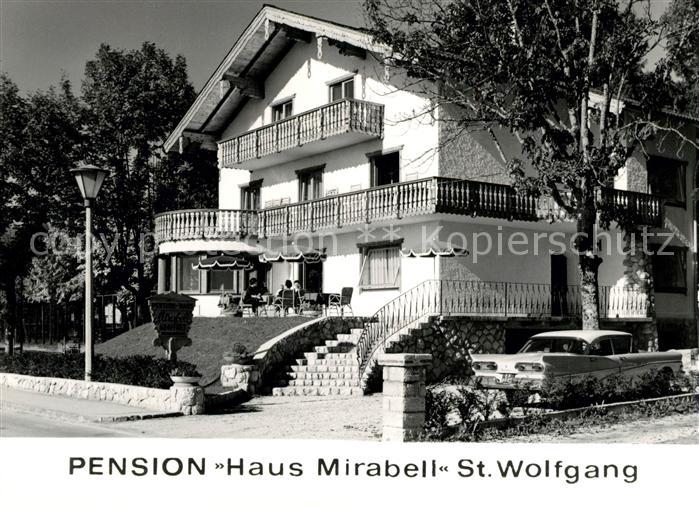 Wolfgang Salzkammergut St Pension Haus Mirabell