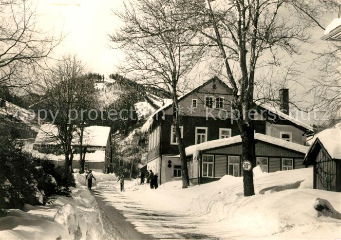 Krkonose Winterlandschaft