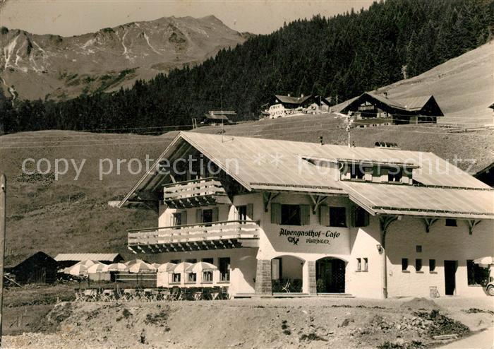 Baad Mittelberg Kleinwalsertal Alpengasthof Cafe Puehringer