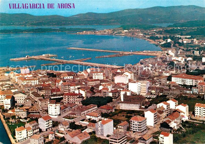 Villagarcia de Arosa Pontevedra Galicia ES Fliegeraufnahme