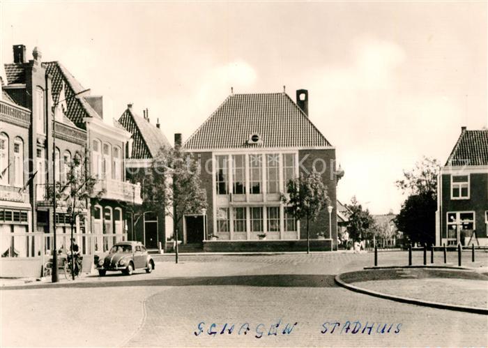 Schagen Niederlande Markt Raadhuis