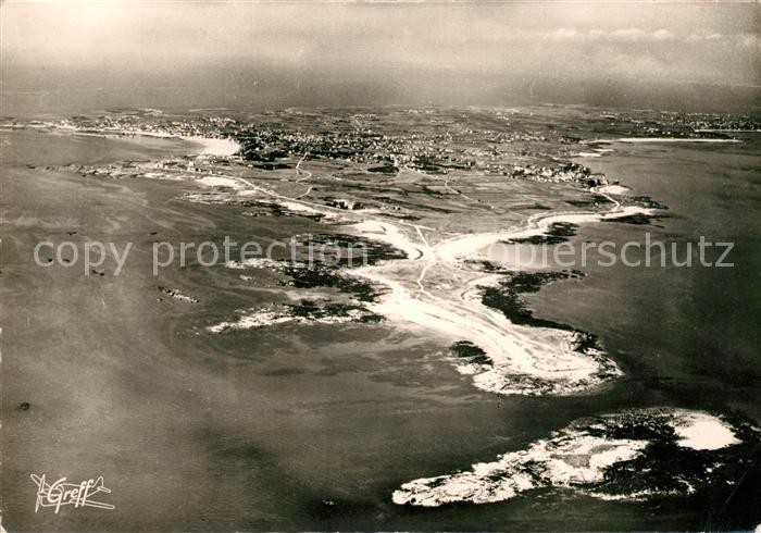 Quiberon Morbihan Fliegeraufnahme