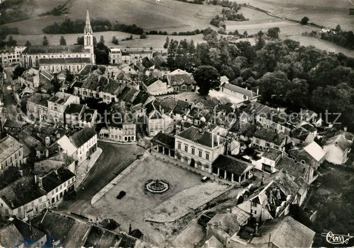Nogent en Bassigny Fliegeraufnahme Kirche