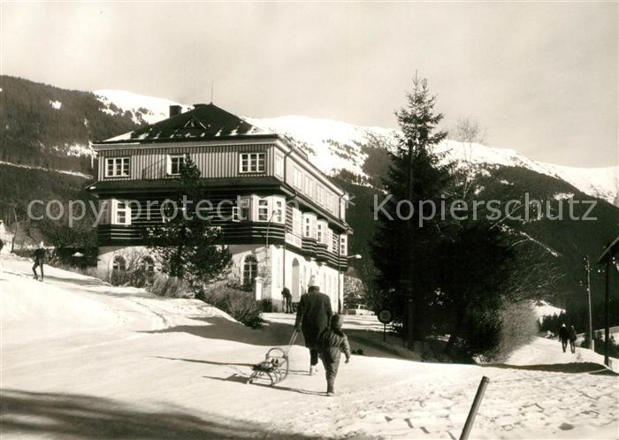 Peter Tschechien St Pension Ski Rodelpiste Winter