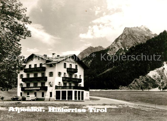 Hinterriss Tirol Alpenhof