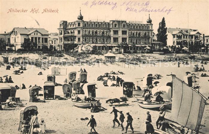 Ahlbeck Ostseebad Ahlbecker-Hof Strand