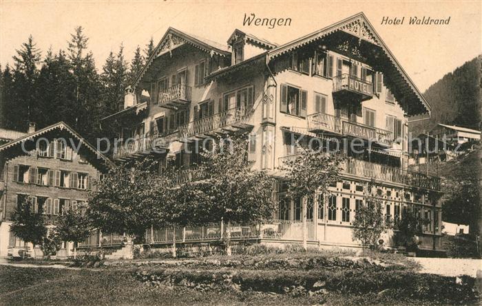 Wengen BE Hotel Waldrand