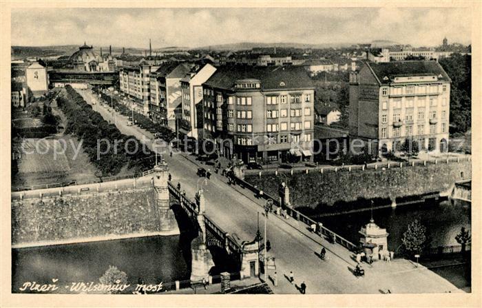 Plzen Pilsen Strassenpartie