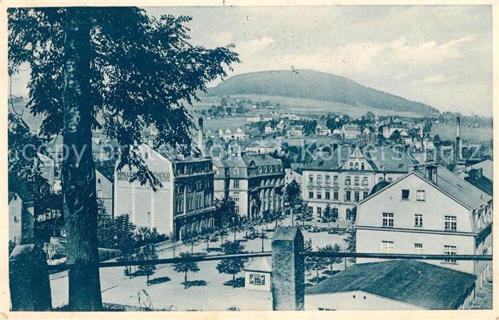 Weipert Tschechien Postplatz mit Baerenstein