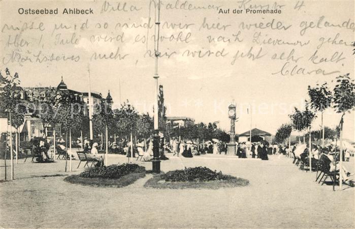 Ahlbeck Ostseebad Seepromenade