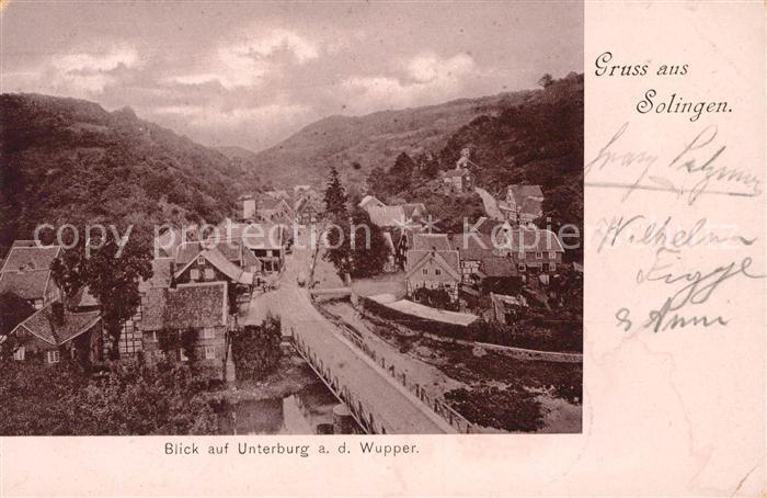 Solingen Unterburg an der Wupper
