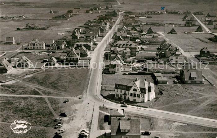 Wenningstedt Sylt Fliegeraufnahme Nordseebad
