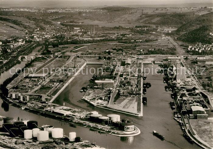 Stuttgart Fliegeraufnahme Neckarhafen