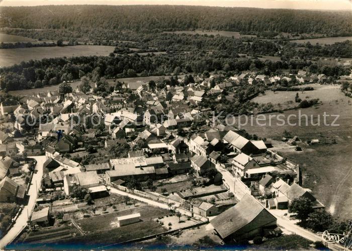 Recey-sur-Ource Fliegeraufnahme