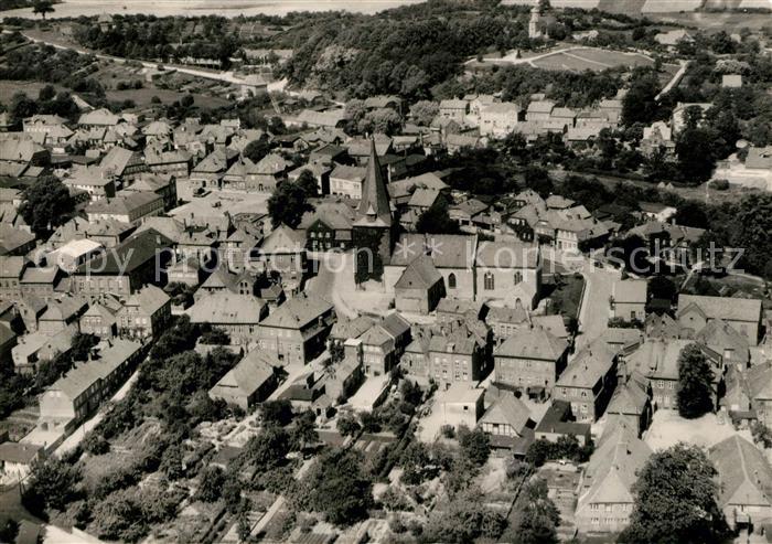 Luetjenburg Holstein Fliegeraufnahme Buch- und Papierhandlung Rudolf Husfeld