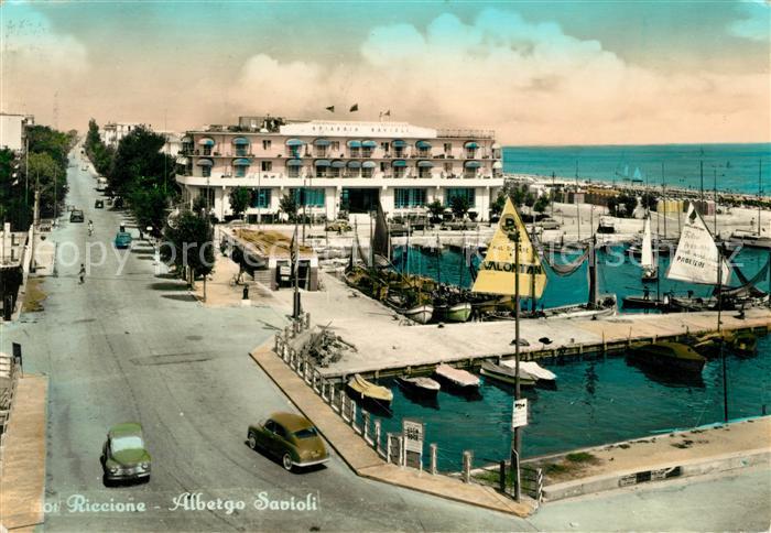 Riccione Albergo Savioli Hafen