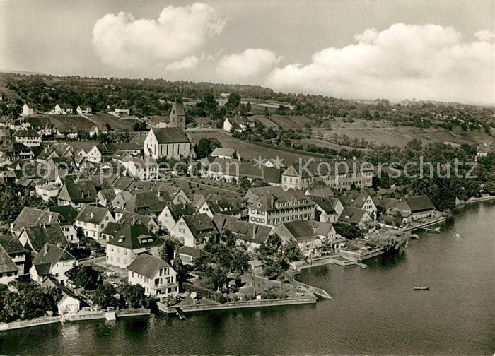 Hagnau Bodensee Fliegeraufnahme Seepartie