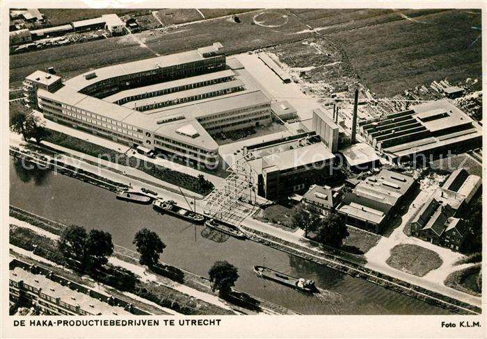 Utrecht Fliegeraufnahme De HAKA Productiebedrijven