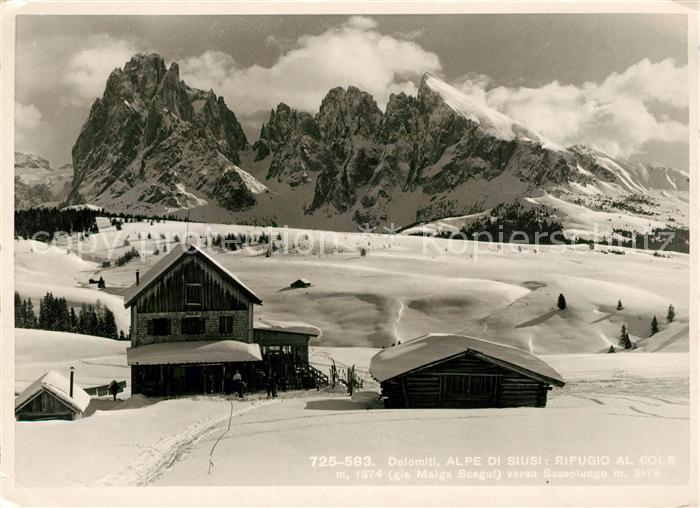 Alpe di Siusi Rifugio al Sole