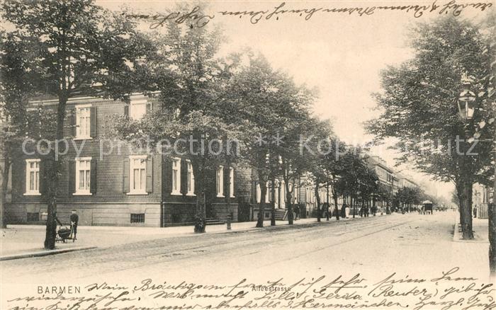 Barmen Wuppertal Alleestrasse