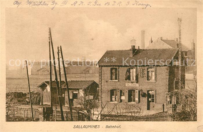 Sallaumines Bahnhof