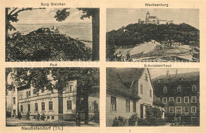 Neudietendorf Burg Gleichen Wachsenburg Schwesternhaus Neudietendor