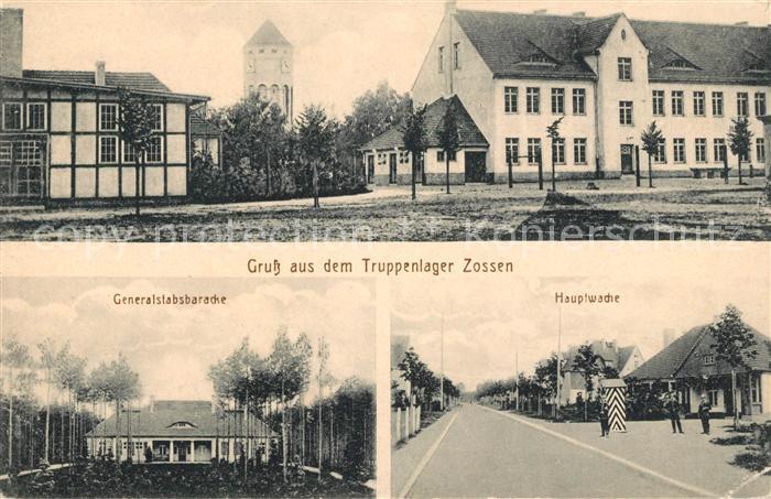 Zossen Brandenburg Truppenlager Generalstabsbaracke Hauptwache
