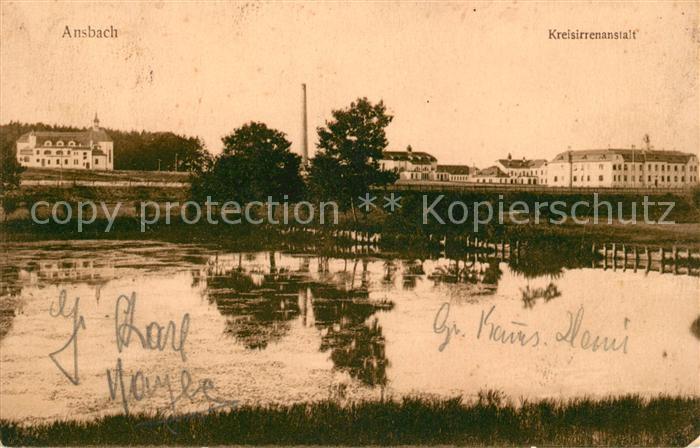 Ansbach Mittelfranken Kreisirrenanstalt