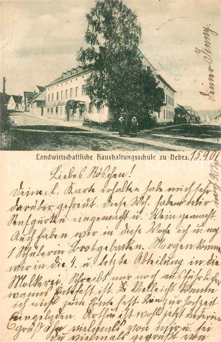 Nebra Unstrut Landwirtschaftliche Haushaltsschule