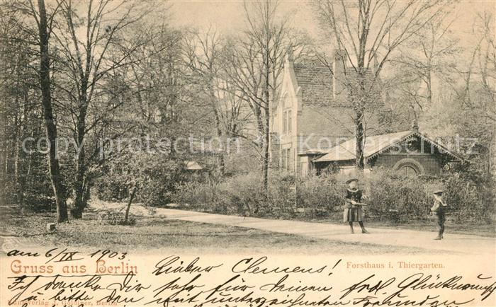 Berlin Forsthaus im Thiergarten