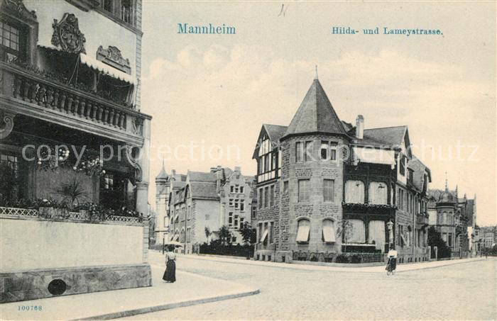 Mannheim Hilda- und Lameystrasse