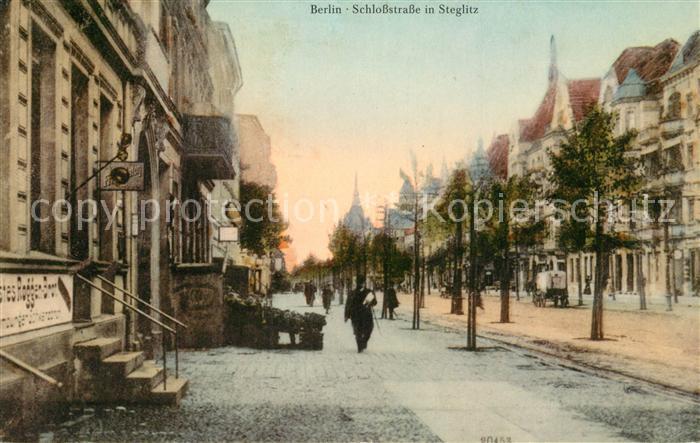 Berlin Schlossstrasse in Steglitz