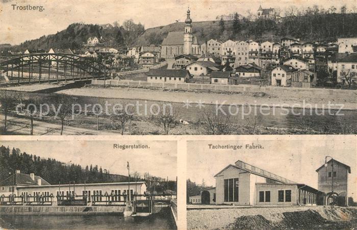 Trostberg Riegerstation Tachertinger Fabrik