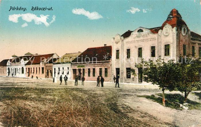 Parkany Sturovo Gockern Rakoczi-ut