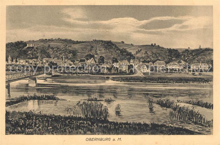 Obernburg Main Kuenstlerkarte