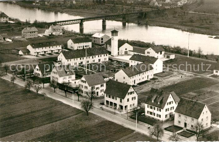 Erlenbach Main Fliegeraufnahme Martin-Luther-Kirche
