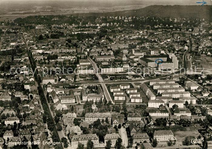 Erlangen Fliegeraufnahme
