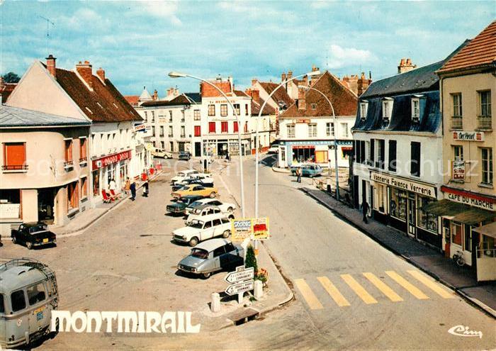 Montmirail Marne Centre Place Remy-Petit