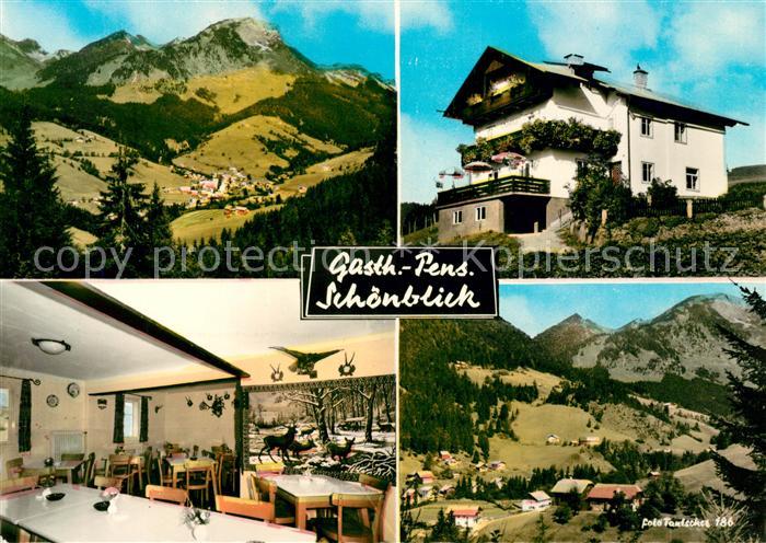Russbach Pass Gschuett Gasthaus Schoenblick