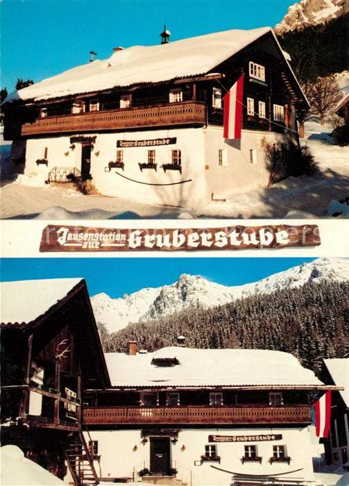 Ramsau Dachstein Steiermark Jausenstation Zur Gruberstube