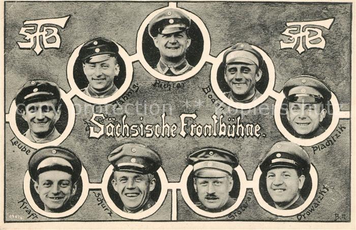 Militaria Deutschland WK1 Generaele Leube Kraft Boden Piachtzik
